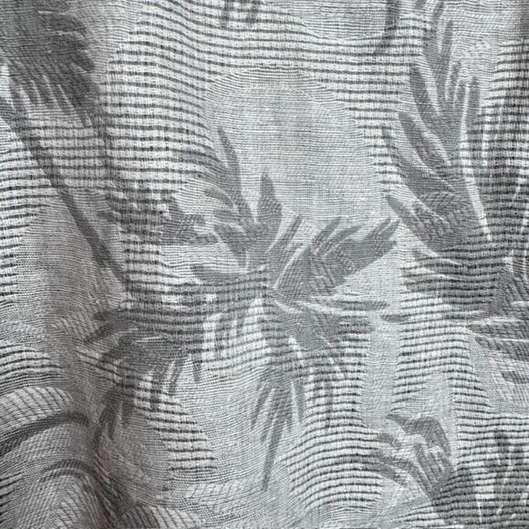 The Paribito Mens Kurta Sz Large Gray Collared Long Sleeve Button Down Shirt - Picture 6 of 11